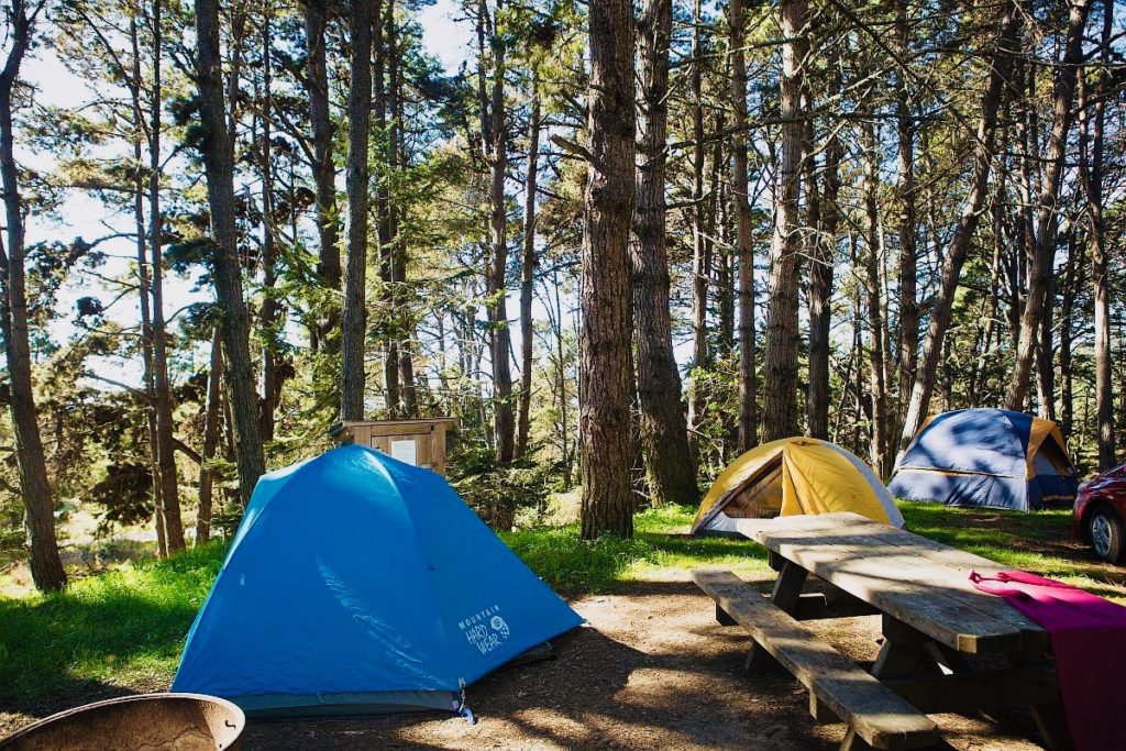 Camping at Stillwater Cove Regional Park in Jenner. (Sonoma County Regional Parks)