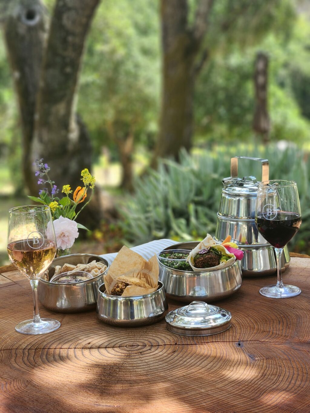 Bartholomew winery wine and food tasting