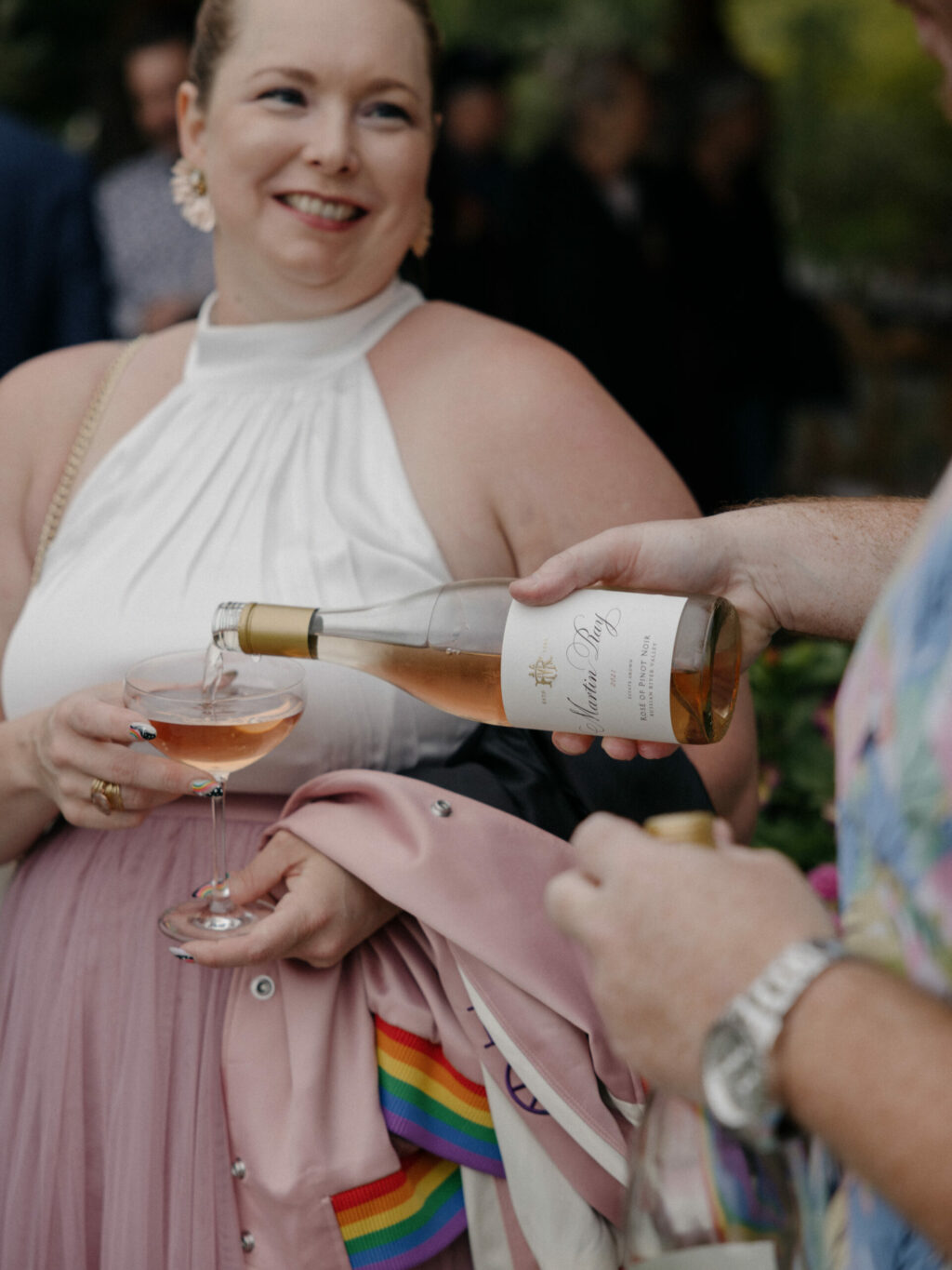 Every June for the past 16 years, a rainbow flag has flown from the tall water tower at Martin Ray Vineyards & Winery in northwest Santa Rosa. The winery celebrates Pride Month with a series of Pizza & Pride events. (Martin Ray Vineyards & Winery)