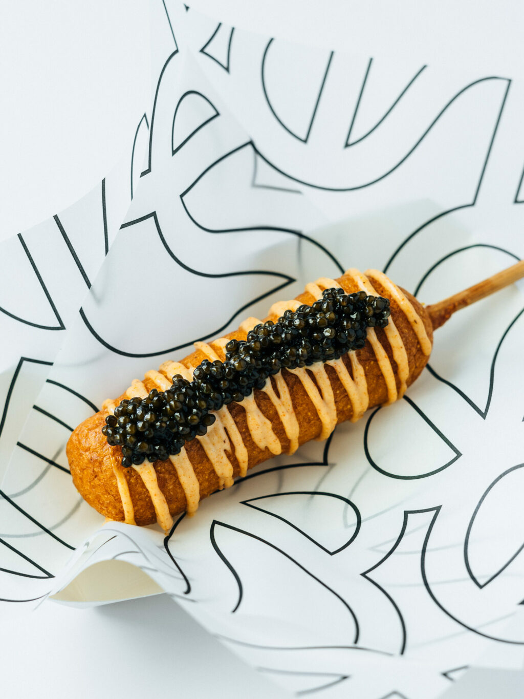 Lobster dog with caviar from Under Study, a sibling to St. Helena's Press restaurant. (Press restaurant)