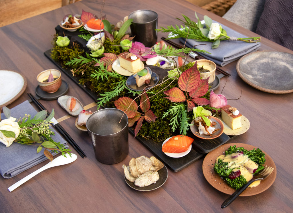 Uzu-San at SingleThread in Healdsburg. (Heather Irwin/Sonoma Magazine)