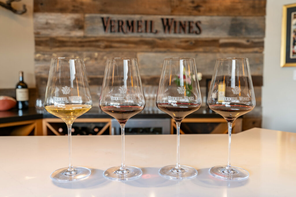 The Vermeil Wines tasting room in downtown Napa. (Cody Krantz)