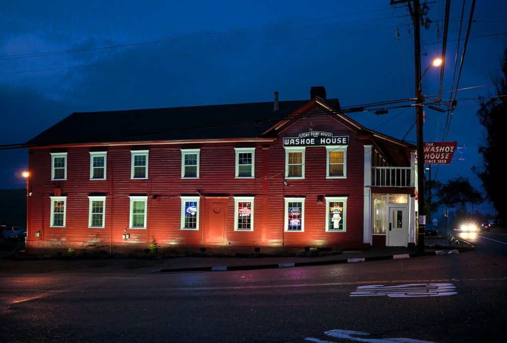 Historic Washoe Roadhouse restaurant in Petaluma, Sonoma County