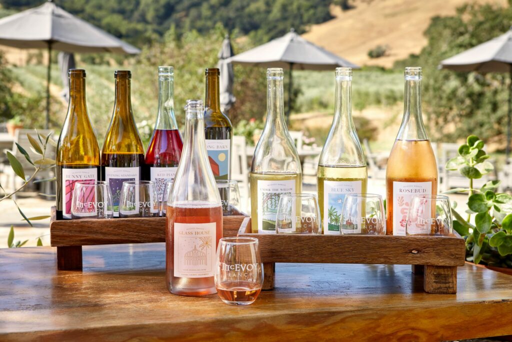 Wine tasting at McEvoy Ranch in Petaluma. (McEvoy Ranch)