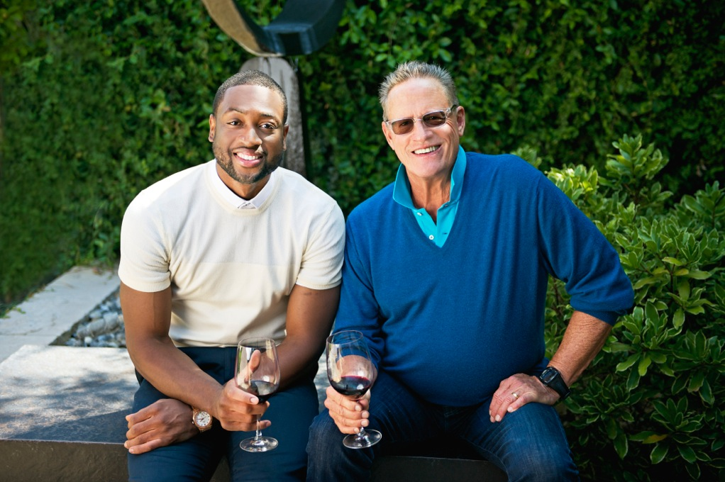NBA star Dwyane Wade partnered with his friend, Napa Valley vintner Jayson Pahlmeyer, to launch his own wine label, Wade Cellars, in 2015. (Wade Cellars)