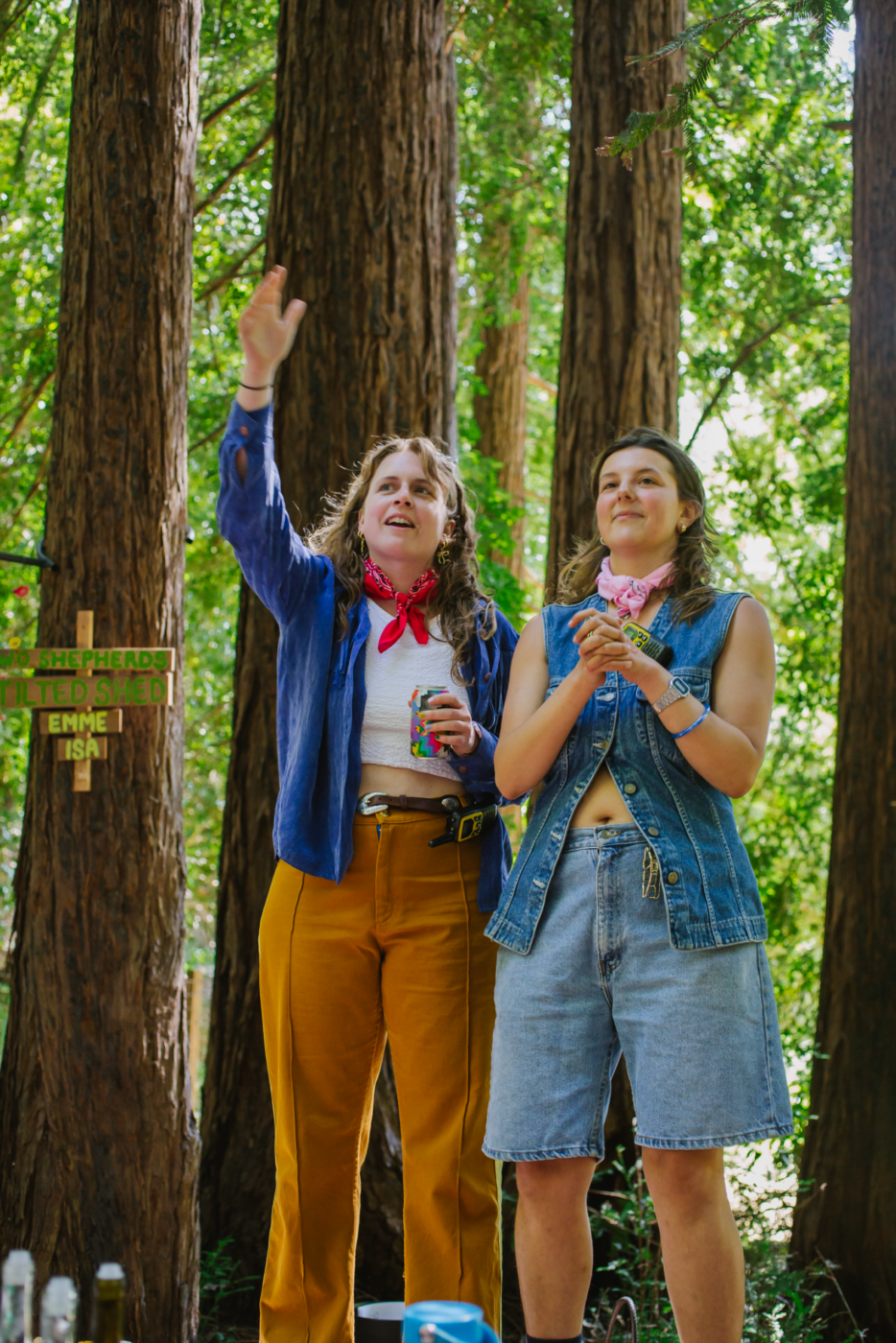 Natural wine and cider festival founders Emily Weber, left, and Nina Kravetz. (Marielle V. Chua/Courtesy Big West Wine Fest)